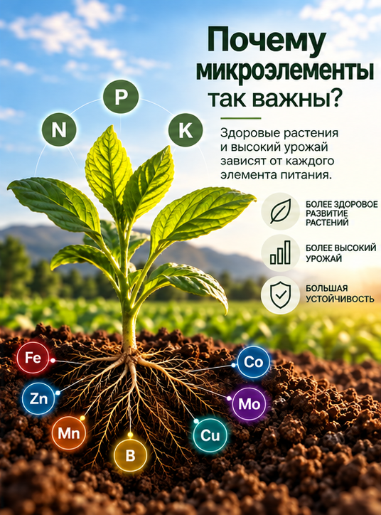 Почему важны микронутриенты?