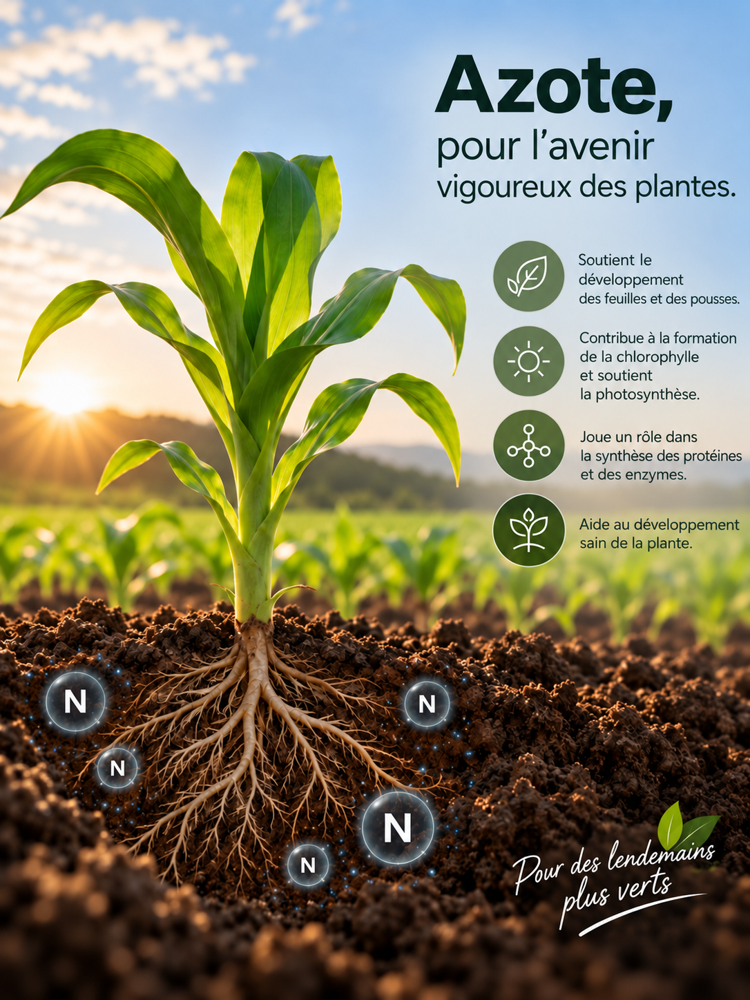 Pourquoi l'azote est-il important pour les plantes ?