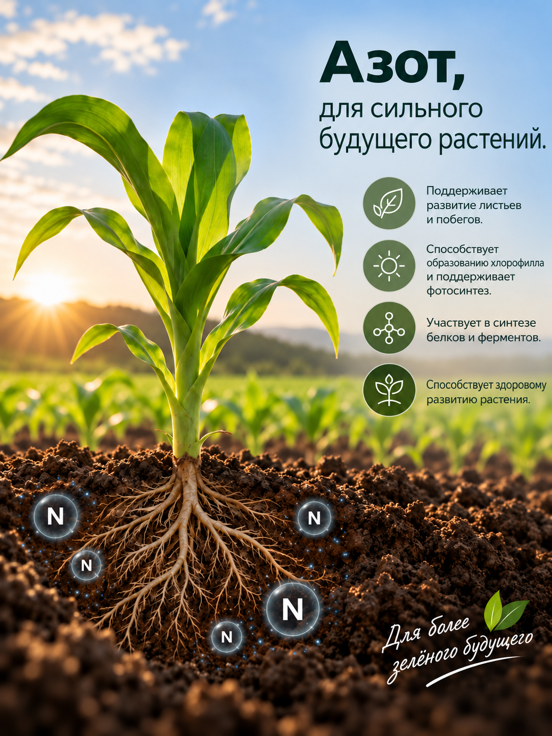 Почему азот важен для растений?