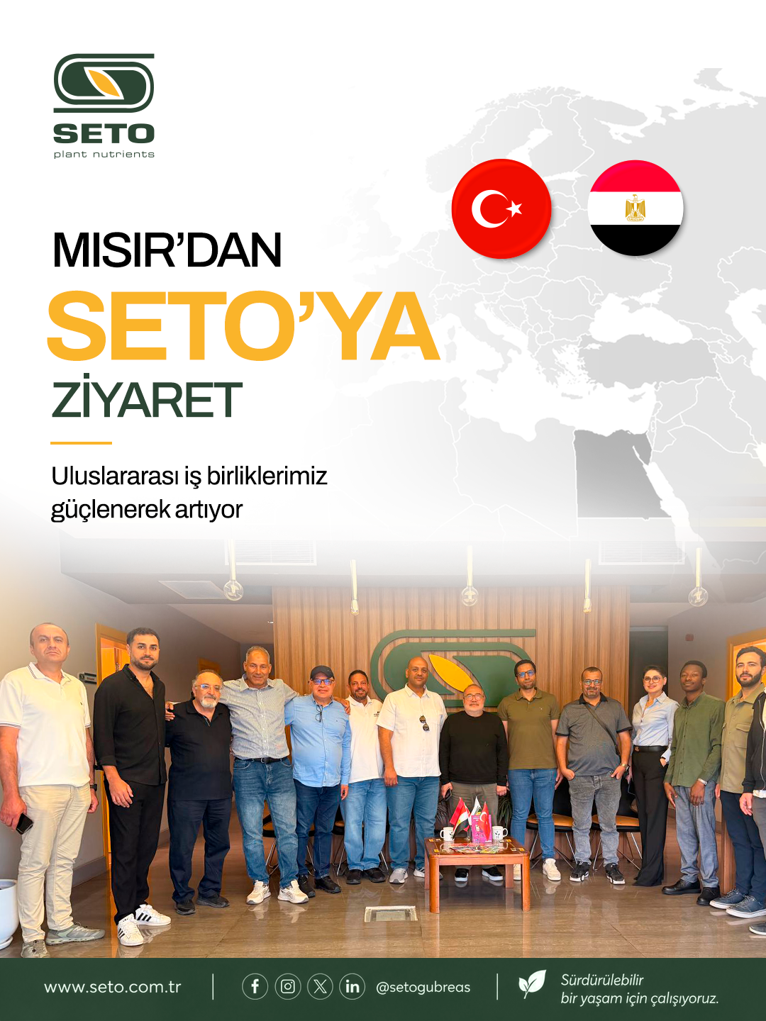 Mısır'dan SETO'ya Ziyaret